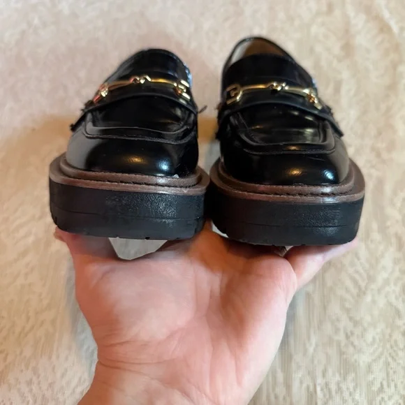 Sam Edelman Laurs lug-sole tailored loafer flats - Picture 6 of 13